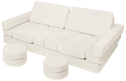 Modular Kids Sofa, Foam Blocks with Steering Wheel