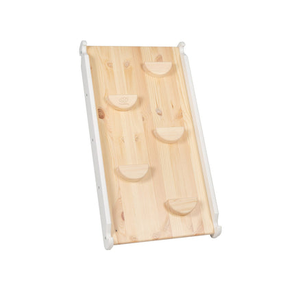 Slide-Climbing Wall 2in1, Wooden, White