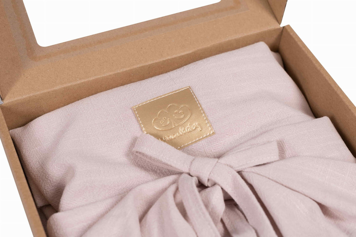 Tent for Ladder, Pikler, Viscose, Linen, Pink