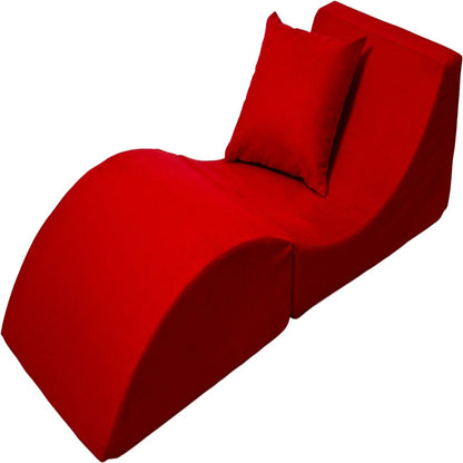 Velinda Relaxing Sofa - Ergonomic - Multi-Purpose - Foldable with Pillow - 60x150cm