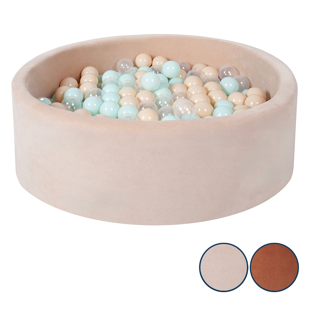 Velvet Ball Pit with 200 Balls