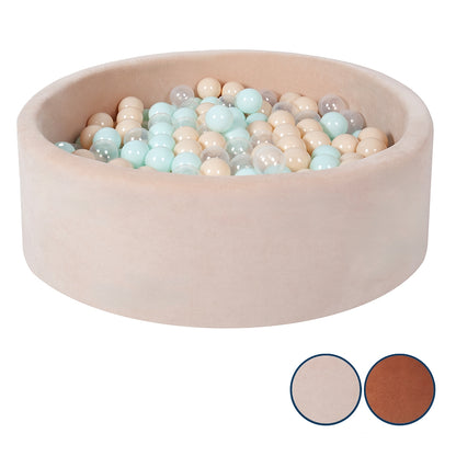 Velvet Ball Pit with 200 Balls