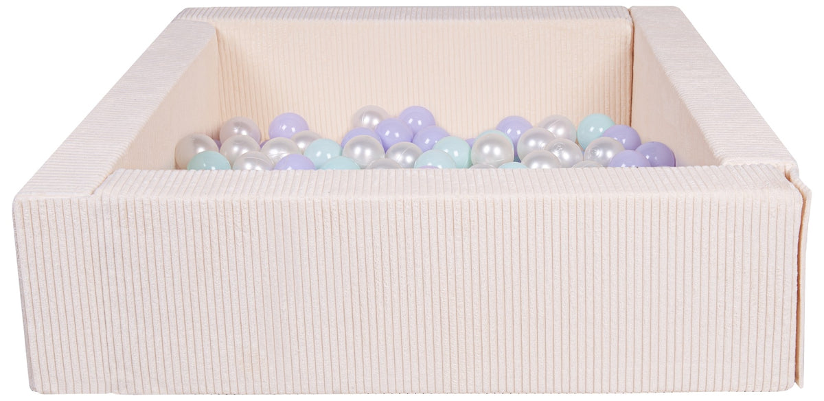 Velinda Corduroy Ball Pit with 200 Balls