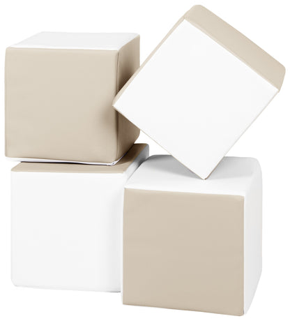 Velinda Foam Cube Set, 4 Blocks