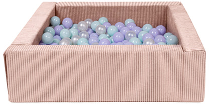 Velinda Corduroy Ball Pit with 300 Balls