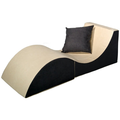 Velinda Relaxing Sofa - Ergonomic - Multi-Purpose - Foldable with Pillow - 60x150cm