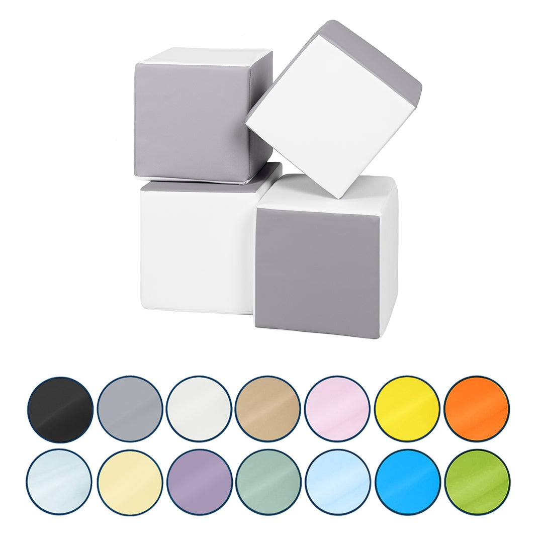 Velinda Foam Cube Set, 4 Blocks