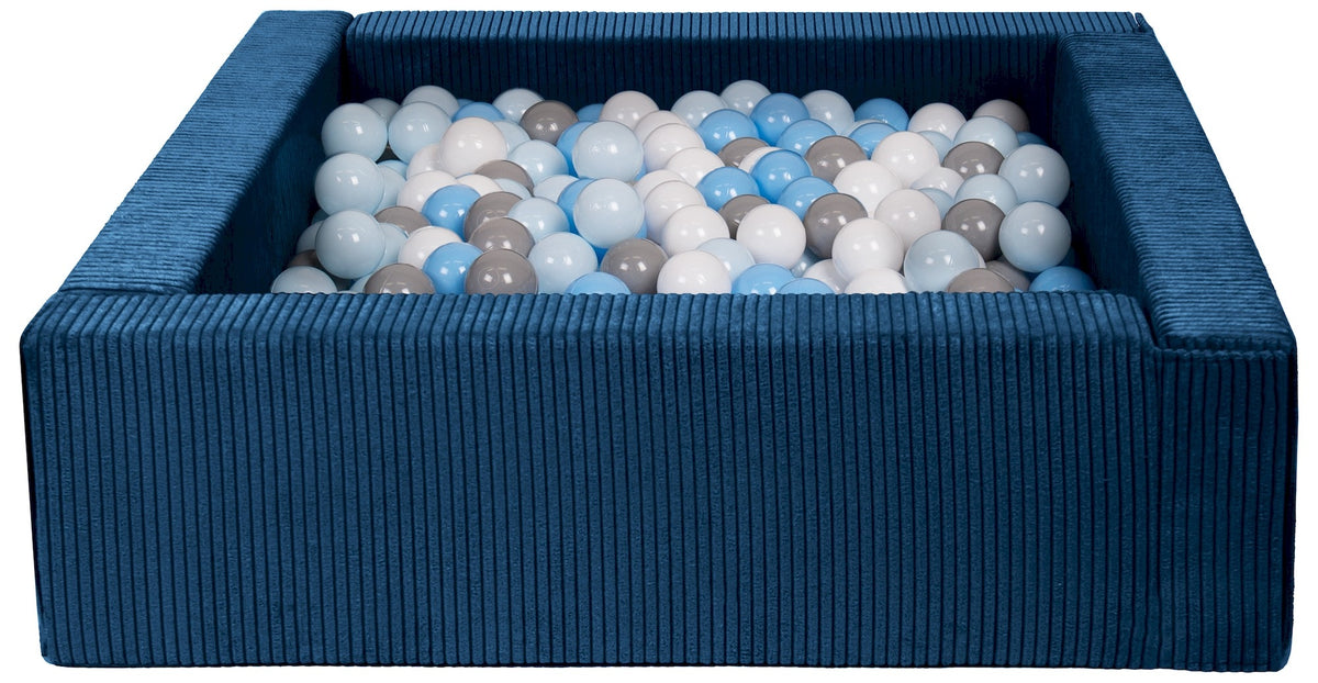 Velinda Corduroy Ball Pit with 300 Balls