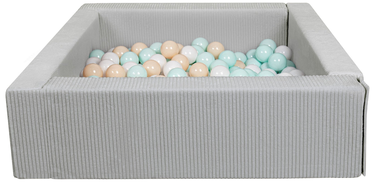 Velinda Corduroy Ball Pit with 200 Balls