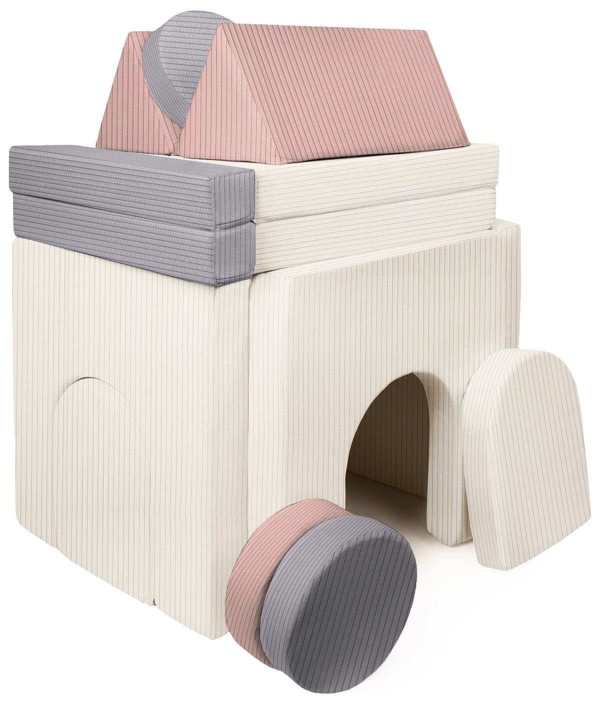 Modular Kids Sofa, Foam Blocks with Steering Wheel