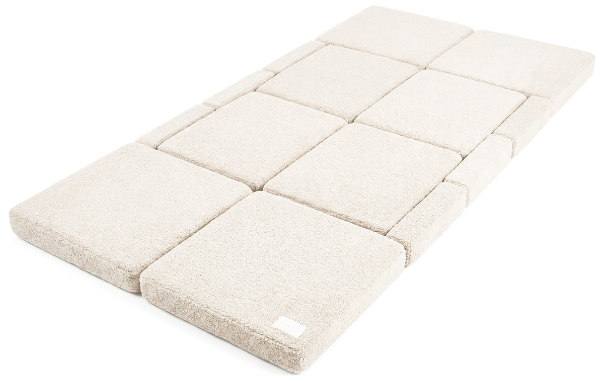 Modular Montessori Floor Bed with Mattress - Soft Foam