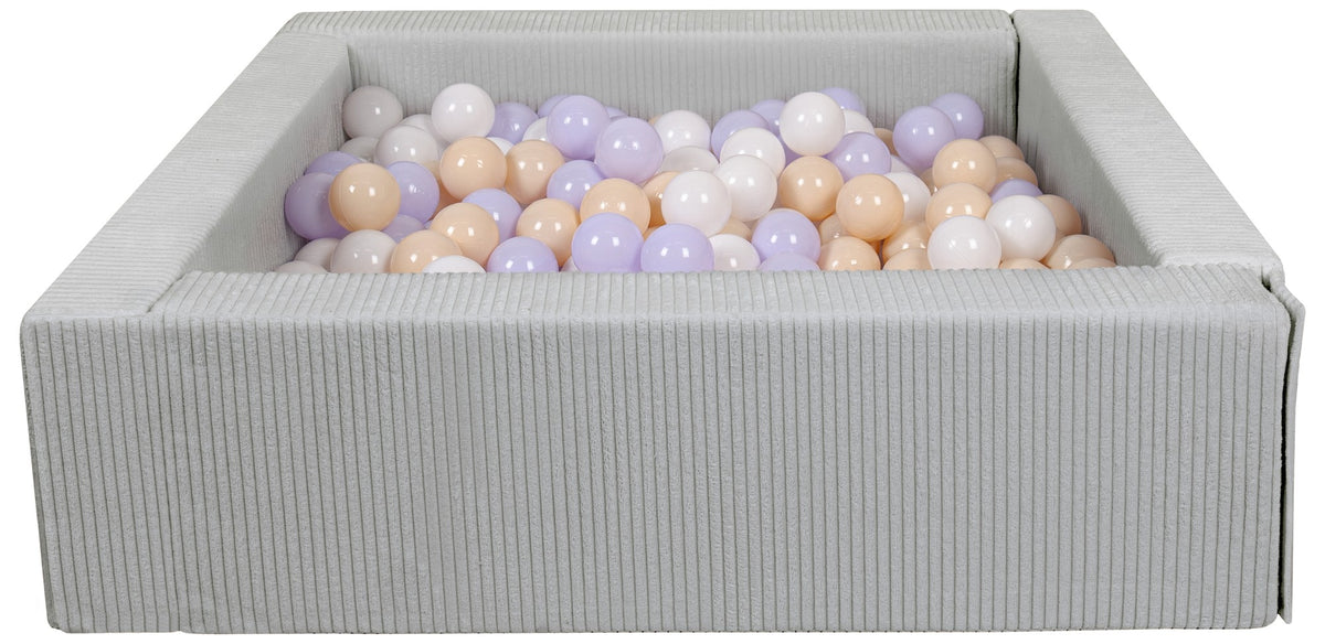 Velinda Corduroy Ball Pit with 300 Balls