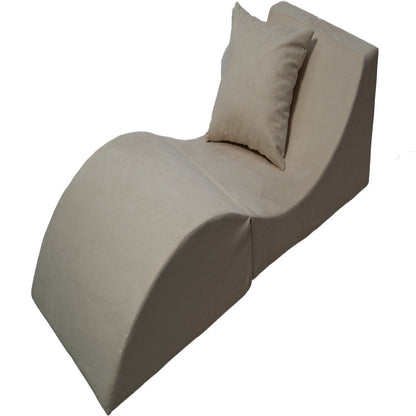 Velinda Relaxing Sofa - Ergonomic - Multi-Purpose - Foldable with Pillow - 60x150cm