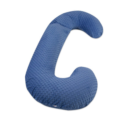 Velinda Adjustable Pregnancy Pillow - Minky Fabric - Washable Cover