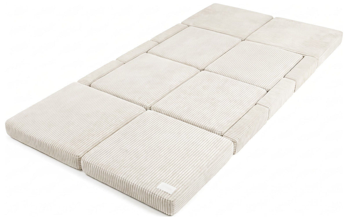 Modular Montessori Floor Bed with Mattress - Soft Foam