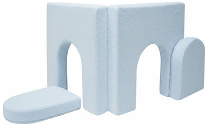 Bouclé Addition To a Modular Foam Sofa