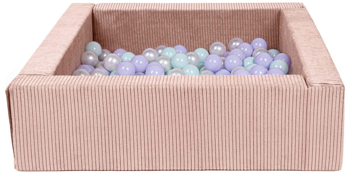 Velinda Corduroy Ball Pit with 200 Balls