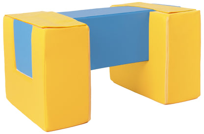 Footbridge + Velcro Set of Large Foam Blocks