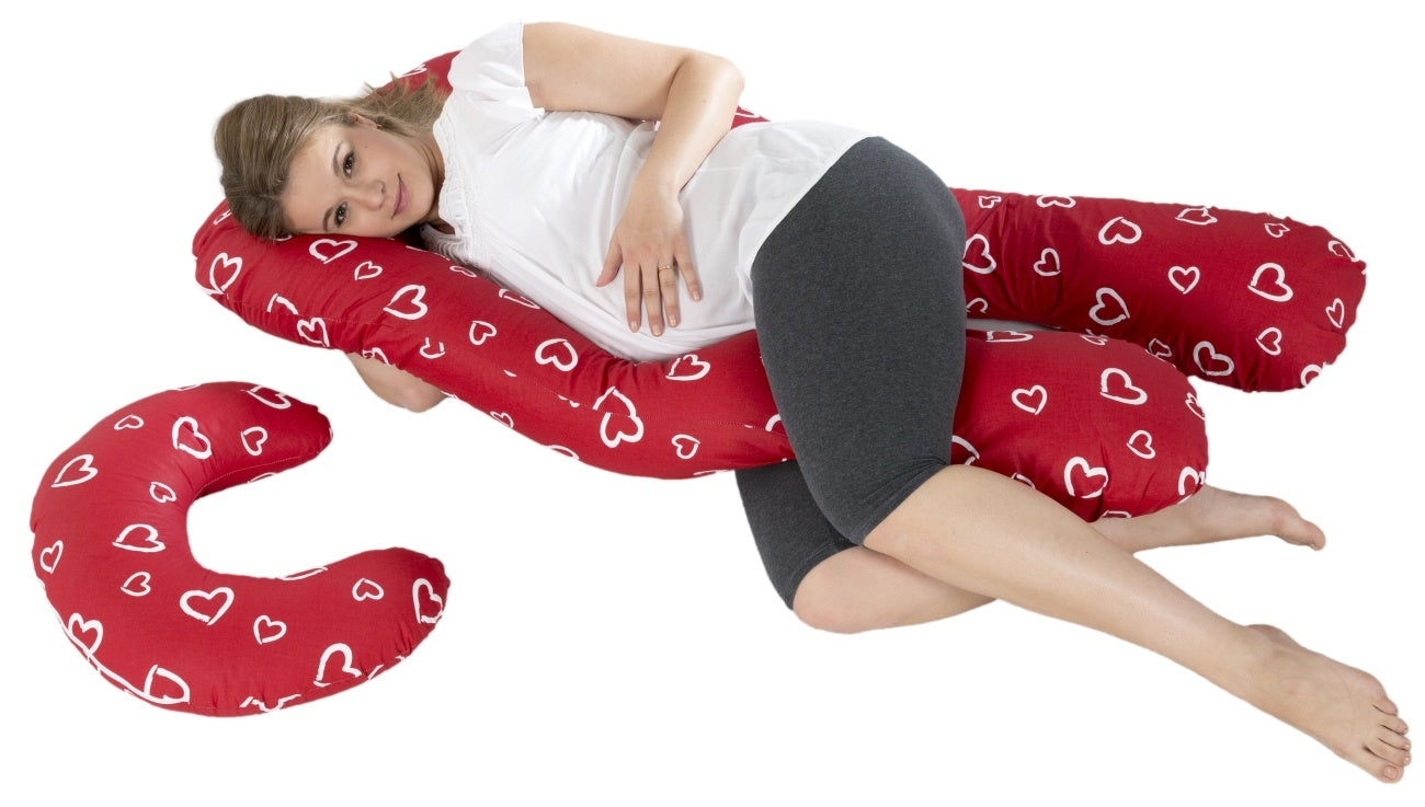 Velinda Pregnancy Pillow - Supportive - Washable Cover - Polyester Filling