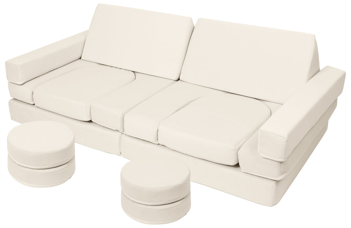 Modular Kids Sofa, Foam Blocks with Steering Wheel