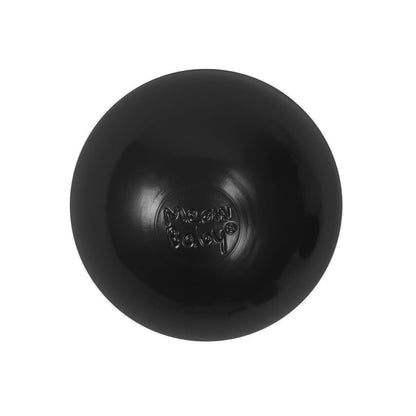 Soft Plastic Balls 7cm For The Ball Pit Certified 50 Pcs, Black