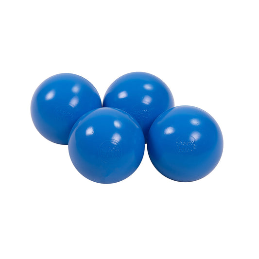 Soft Plastic Balls 7cm For The Ball Pit Certified 50 Pcs, Blue