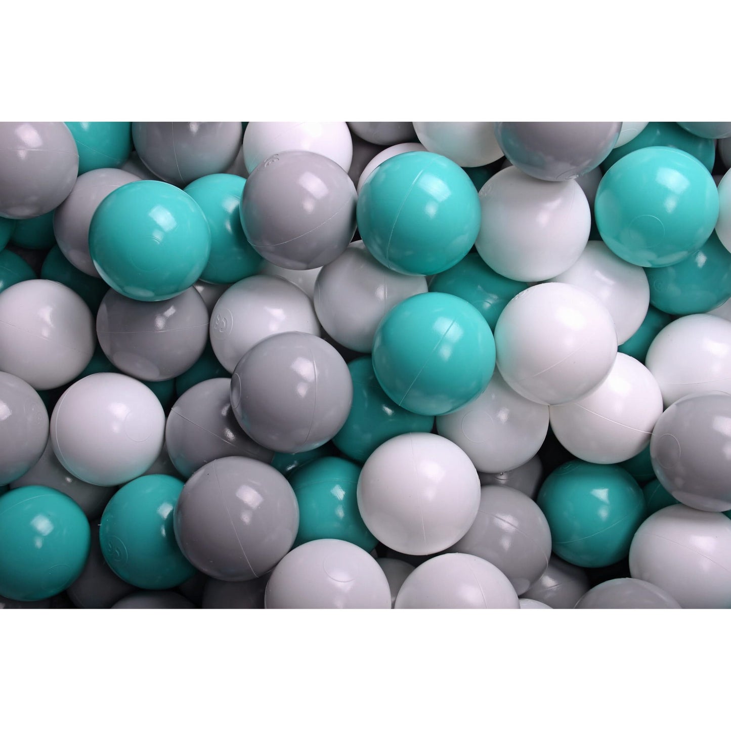 Round Ball Pit With 300 Balls, 90x40cm, Dark Grey, Cotton