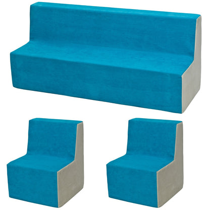 Kids Furniture Set: 2xarmchair + Sofa