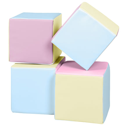 Velinda Foam Cube Set, 4 Blocks