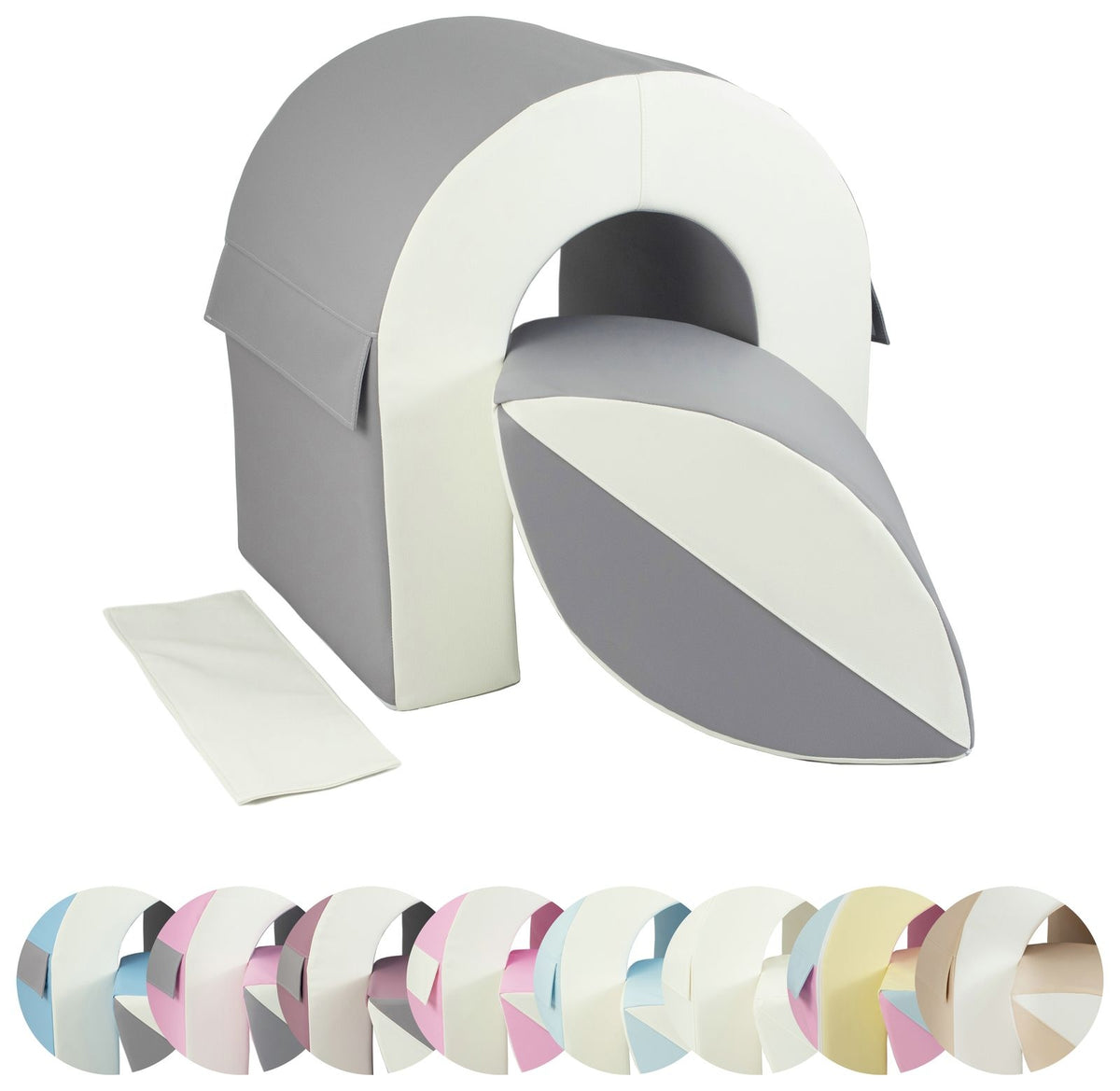 Velinda Foam Tunnel Set, 2 Large Blocks