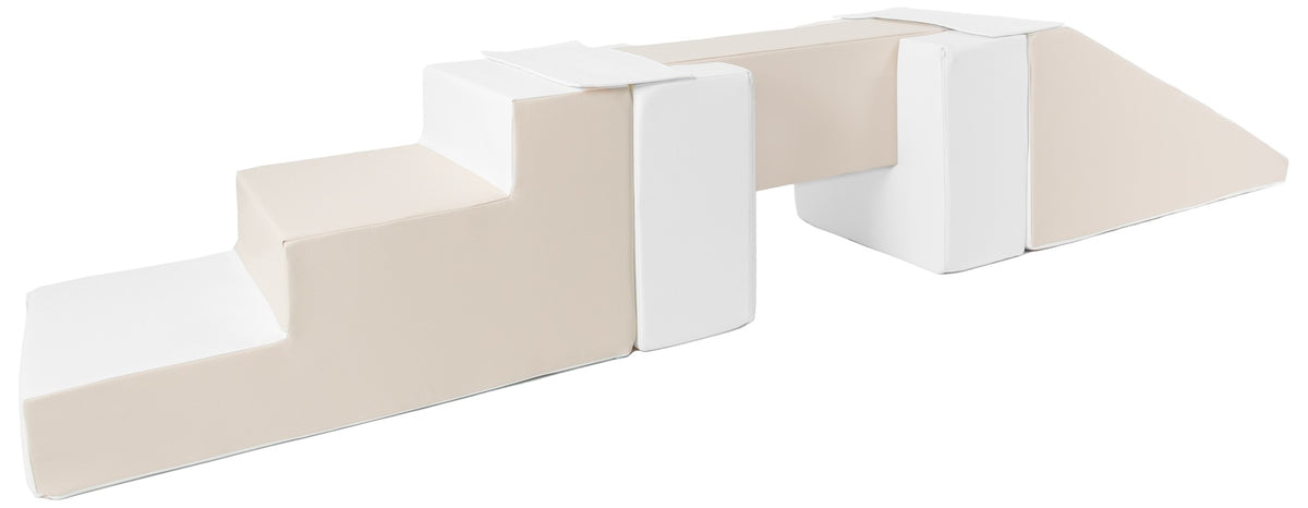 Footbridge + Slide Set of 5 Large Foam Blocks