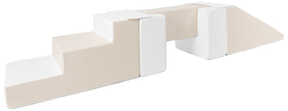Footbridge + Slide Set of 5 Large Foam Blocks