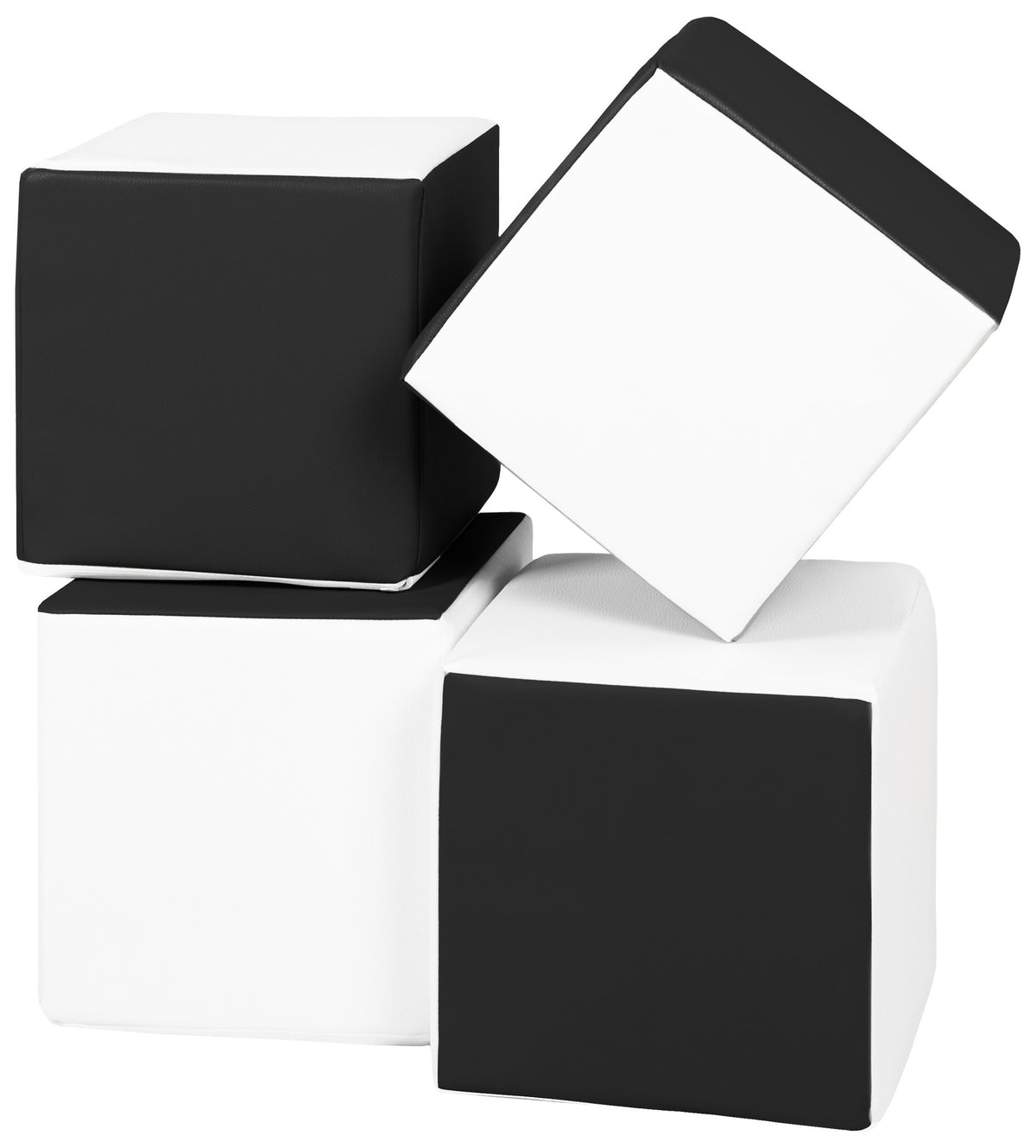 Velinda Foam Cube Set, 4 Blocks