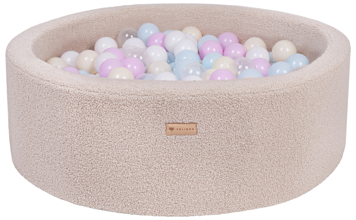 Bouclé Ball Pit with 300 Balls