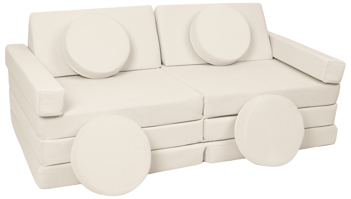 Modular Kids Sofa, Foam Blocks with Steering Wheel