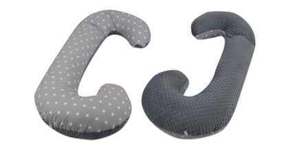 Velinda Multifunctional Pregnancy Pillow - Minky Fabric - Supportive