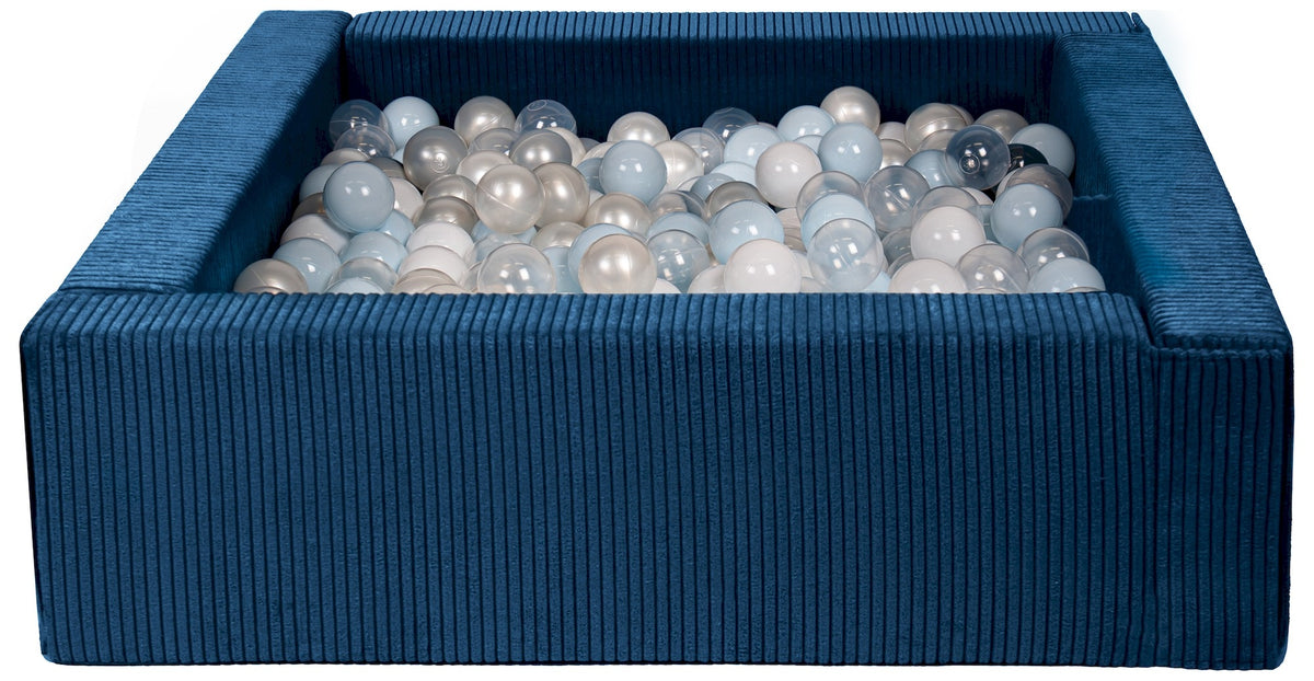 Velinda Corduroy Ball Pit with 300 Balls