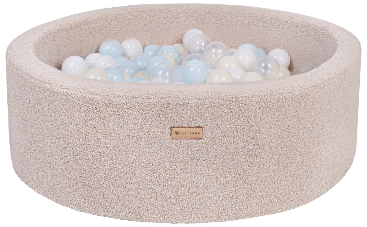 Bouclé Ball Pit with 300 Balls
