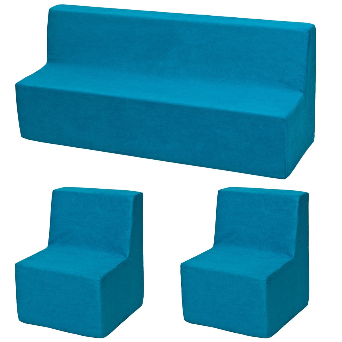 Kids Furniture Set: 2xarmchair + Sofa
