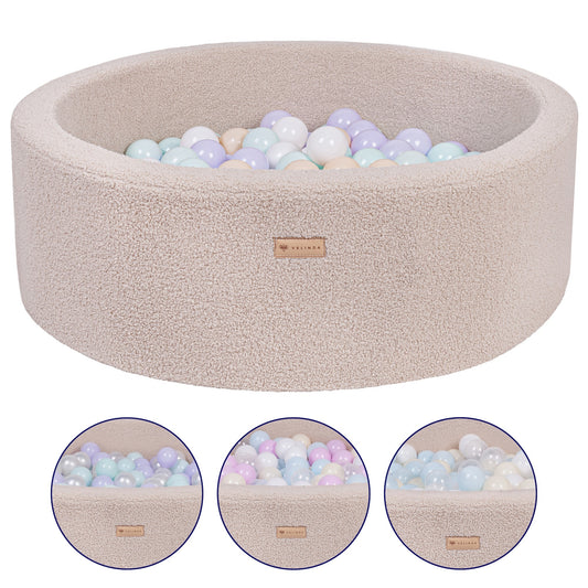 Bouclé Ball Pit with 200 Balls