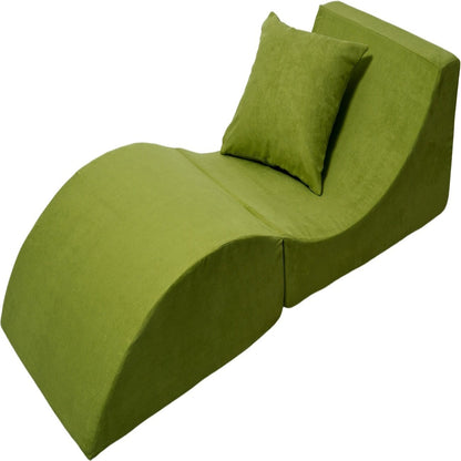 Velinda Relaxing Sofa - Ergonomic - Multi-Purpose - Foldable with Pillow - 60x150cm