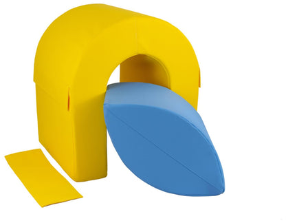 Velinda Foam Tunnel Set, 2 Large Blocks