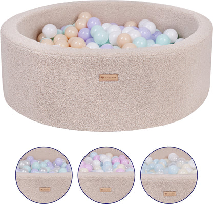 Bouclé Ball Pit with 300 Balls