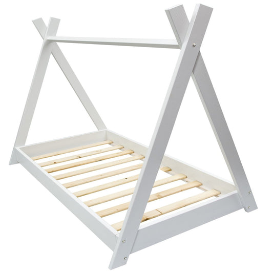 Velinda Scandinavian House Bed - Playful Design & Sturdy Pine Wood