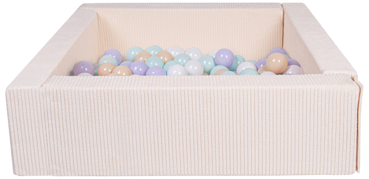 Velinda Corduroy Ball Pit with 200 Balls