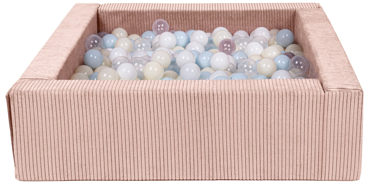 Velinda Corduroy Ball Pit with 300 Balls