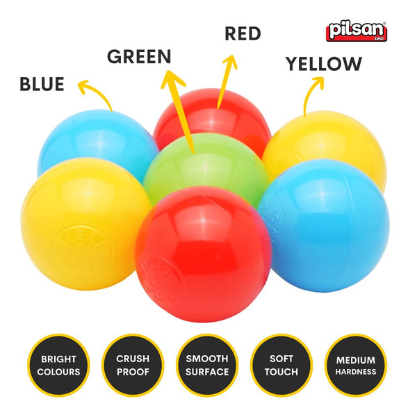 Ball Pit Balls 7 CM 500 PCS Commercial Grade Mixed Colours N