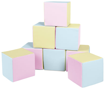 Velinda Foam Cube Set, 8 Blocks