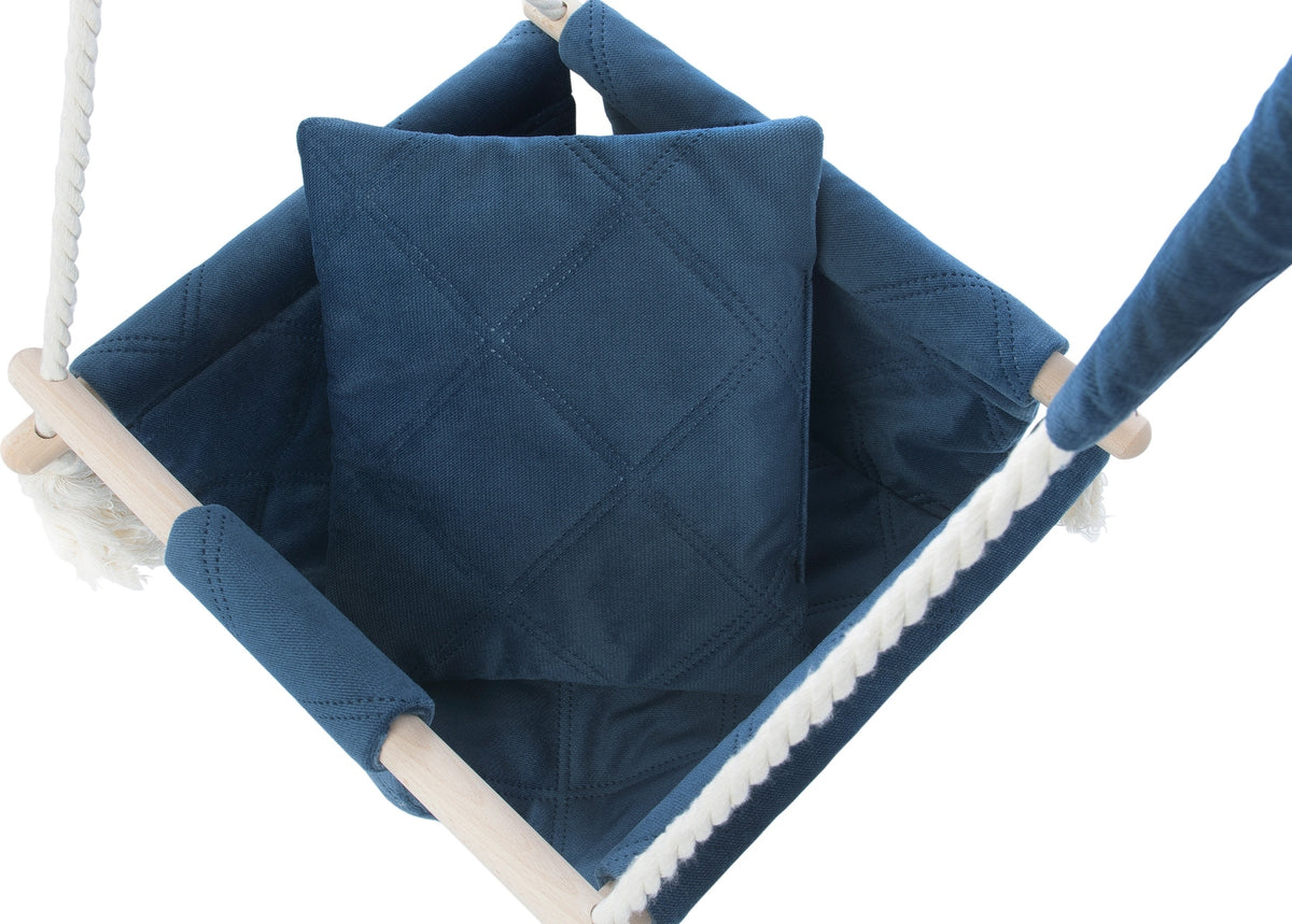 Baby Swing with Pillow, Velvet