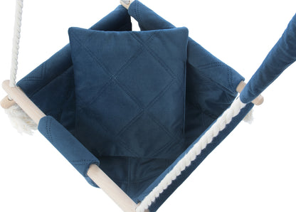 Baby Swing with Pillow, Velvet